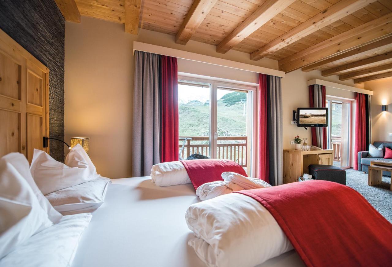 Hotel Goldknopf Alpe Di Siusi Exteriér fotografie