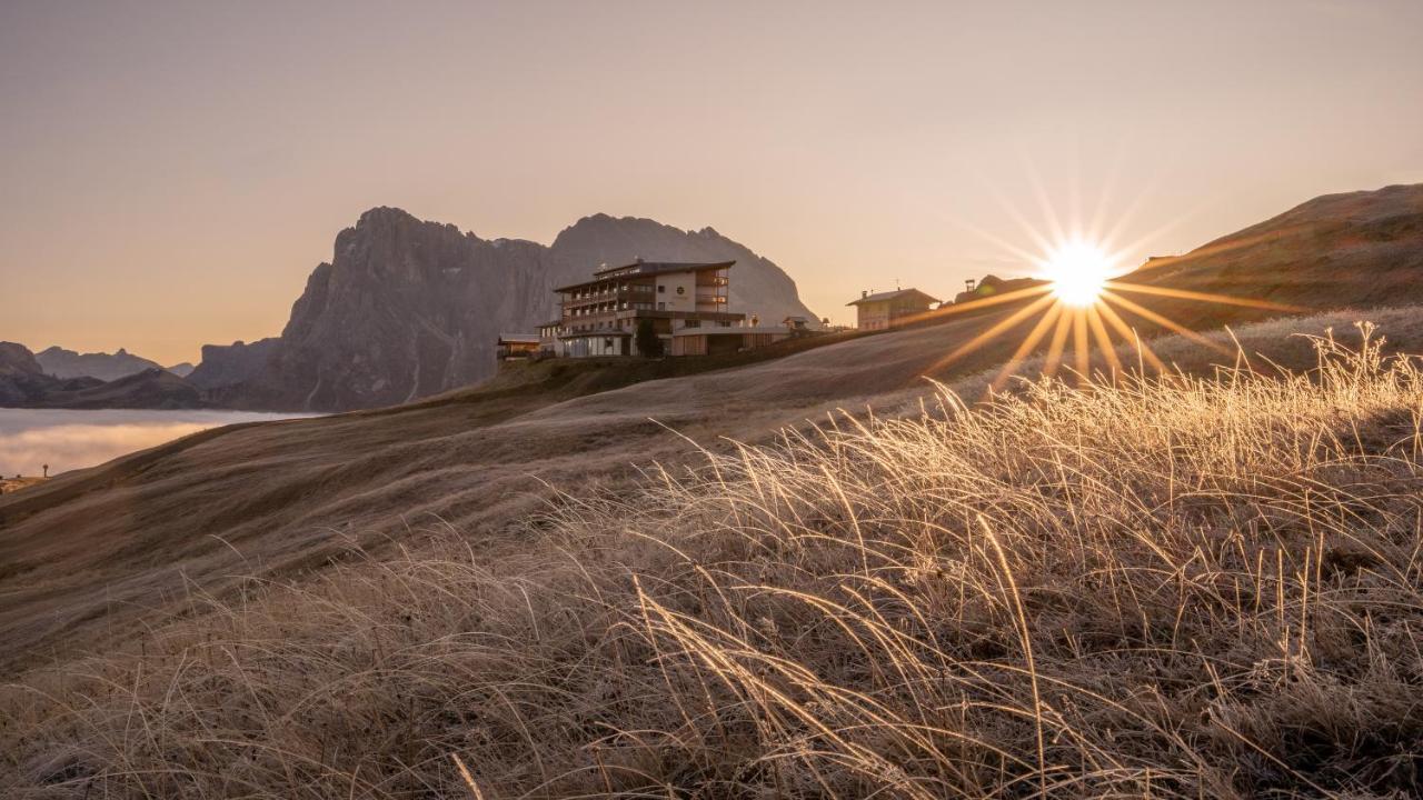 Hotel Goldknopf Alpe Di Siusi Exteriér fotografie