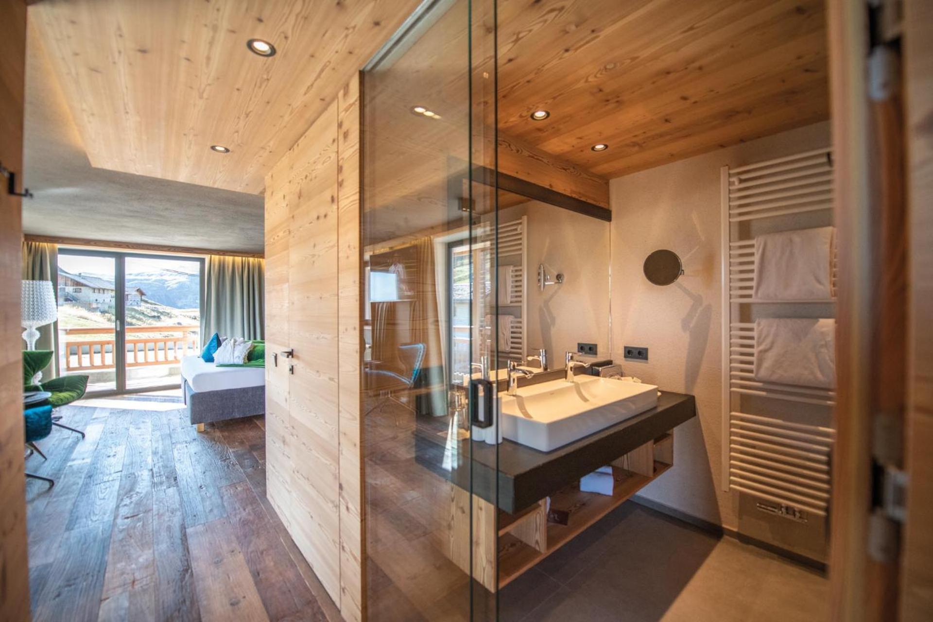 Hotel Goldknopf Alpe Di Siusi Exteriér fotografie