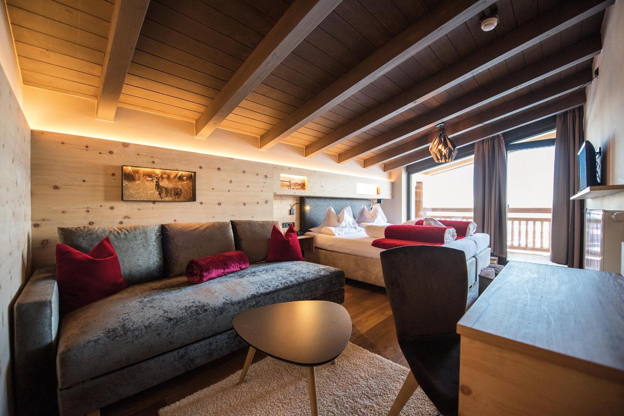 Hotel Goldknopf Alpe Di Siusi Exteriér fotografie