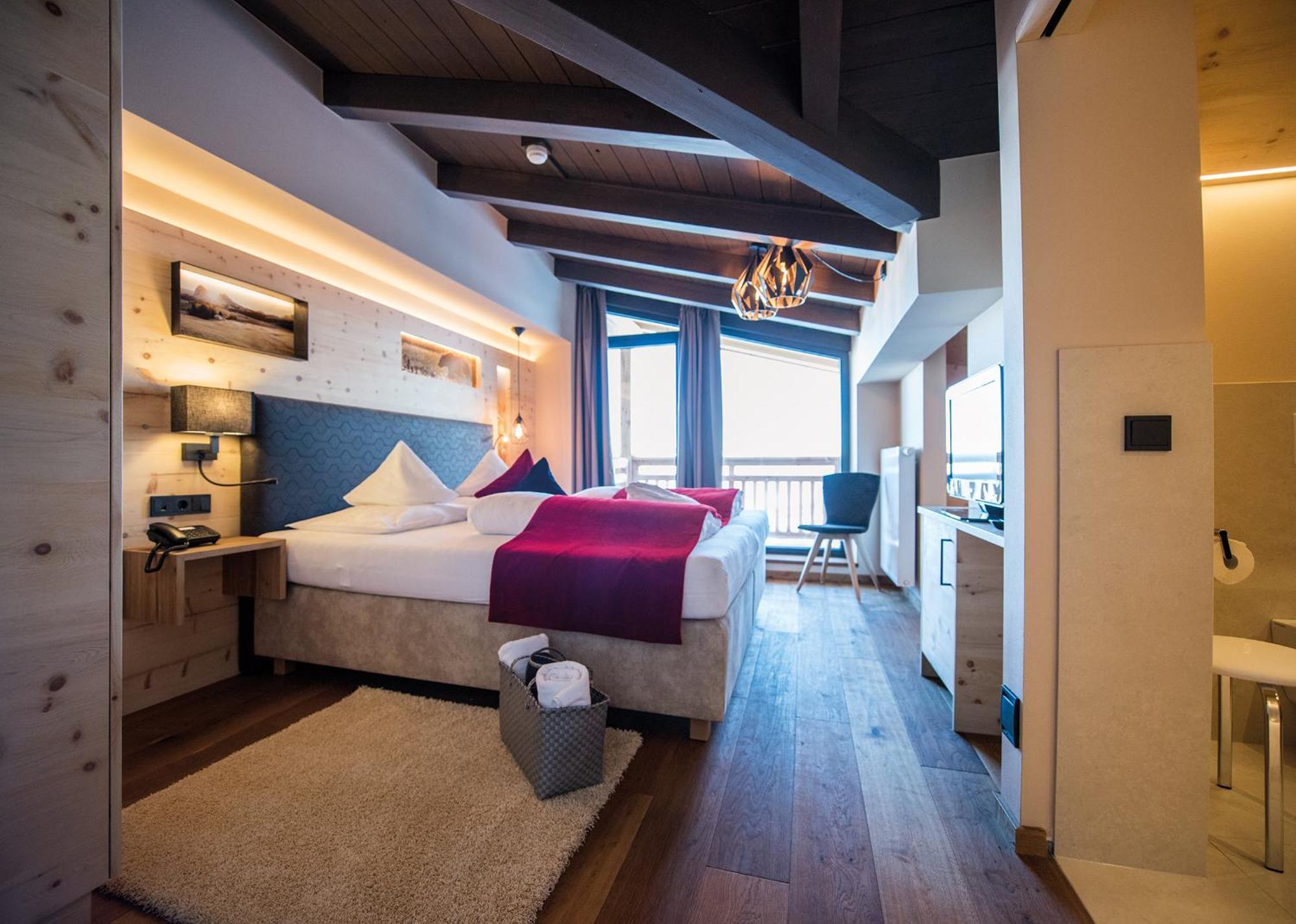 Hotel Goldknopf Alpe Di Siusi Exteriér fotografie