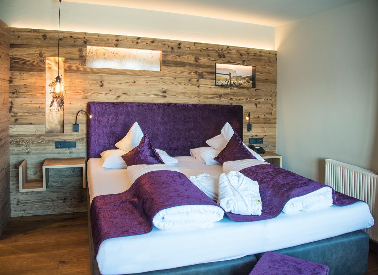 Hotel Goldknopf Alpe Di Siusi Exteriér fotografie